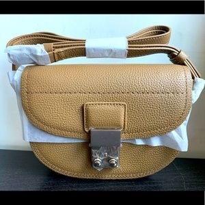 3.1 Phillip Lim Pashli Saddle Crossbody in color Mushroom